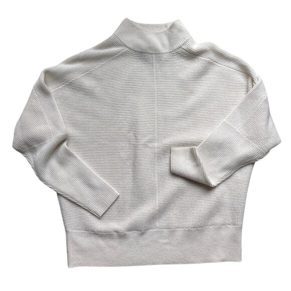 Pure Collection Wool Cashmere Sweater Cream Ivory Size 4 - Picture 6 of 13